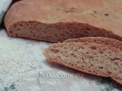 Ржаной хлеб на рисовом отваре