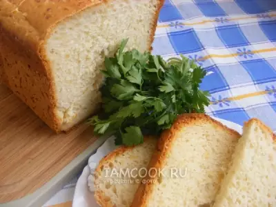 Хлеб с сыром и кунжутом