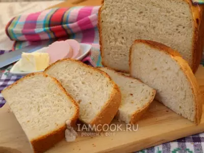 Овсяный хлеб на смальце в хлебопечке