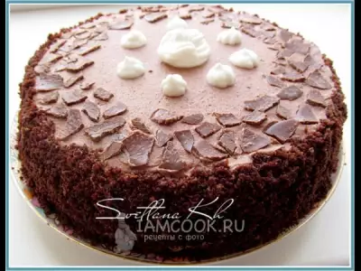 Торт «Шоколадный шифон»