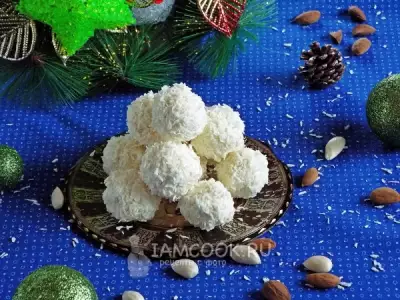 Кокосовые конфеты «Снежки»