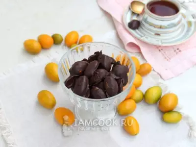 Кумкват в шоколаде (конфеты)