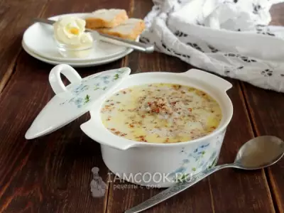 Молочный суп с гречкой