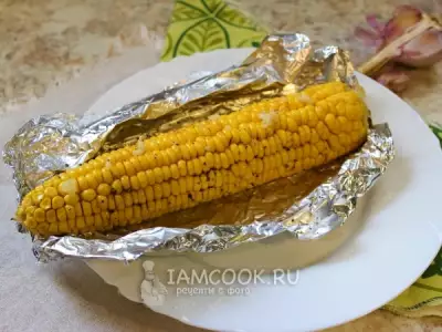 Кукуруза, запеченная в духовке