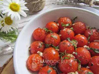 Запеченные помидоры черри
