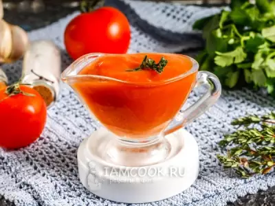 Кетчуп из томатного сока в домашних условиях