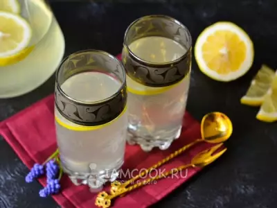 Лимонад с мёдом и лимоном