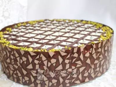 Торт шоколадно-пудинговый