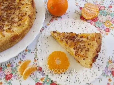 Пирог с мандаринами