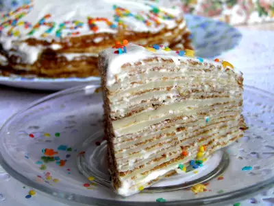 Бабушкины блинчики и блинный торт для kitchenaid