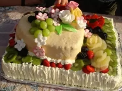 Торт "с днем рождения, юля!"