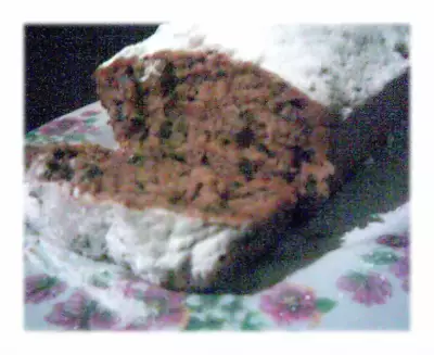 Орехово-ванильный кекс с какао