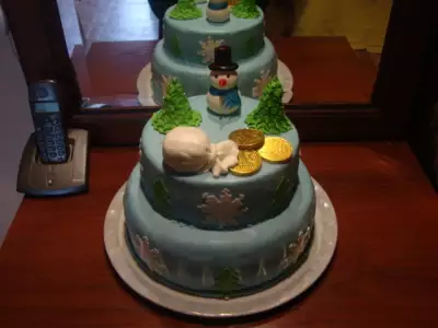 Торт "новогодний"