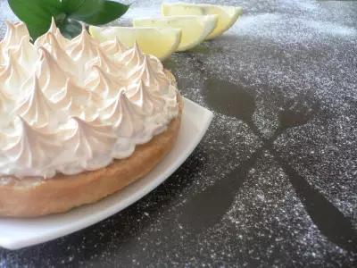 Лимонный пирог с меренгой из фильма "тост"