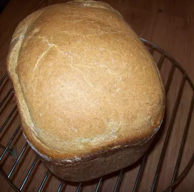 Пшенично ржаной хлеб на биокефире в хлебопечке