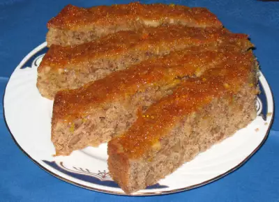 Греческий ореховый пирог(karidopita)