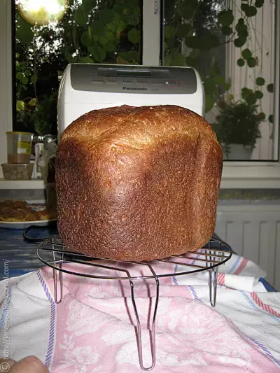Заварной хлеб с грецкими орехами вариант для хп