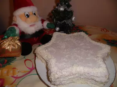 Торт "новогодняя  звёздочка"