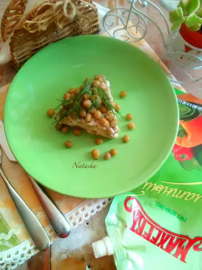 Лучший рецепт салата на каждый день с куриной грудкой и с майонезом салатный "махеевъ"