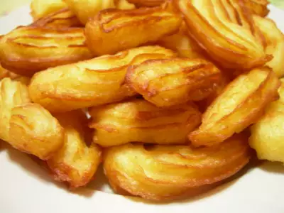 «картофель по-царски» (заварные картофельные пончики)
