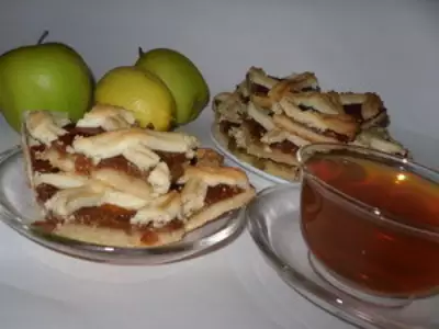 Решетчатые печенья с яблочным пюре для нашей даши (daria_vb)