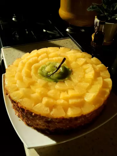 Мангово ананасовые пирожные
