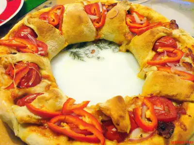 Pizza corona, или коронная пицца