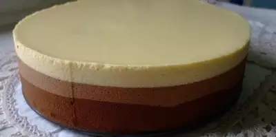 Торт три шоколада