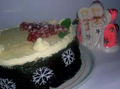 Торт " зимняя фантазия"