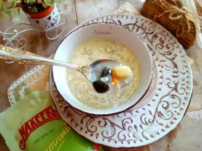 Лучший рецепт грибного супа "суп бабули окулины" с майонезом махеевъ.