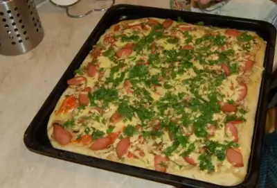 Домашняя пицца "safonim"