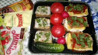 Бутерброды для пикника #махеевънаприроде