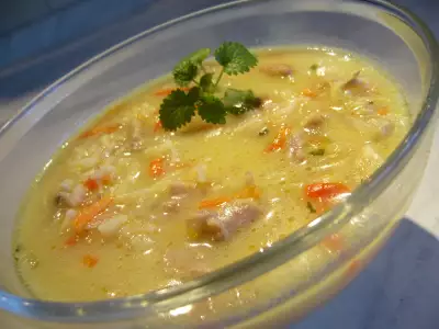 Суп „карри“ в восточном стиле