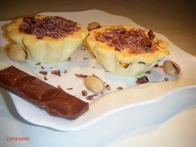 Нежный десерт с белым шоколадом и ликёром бейлиз