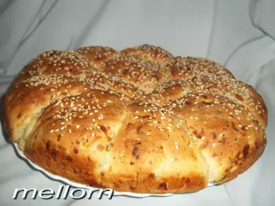 Огуречный хлеб с сыром