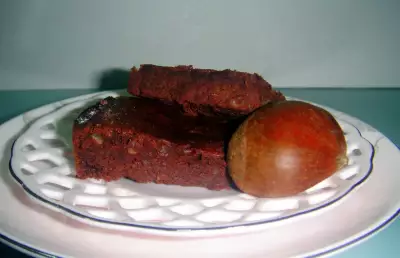 Шоколадный пирог с каштанами безглютеновая выпечка