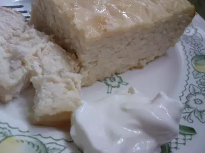 Запеканка инжирная из творожного сыра