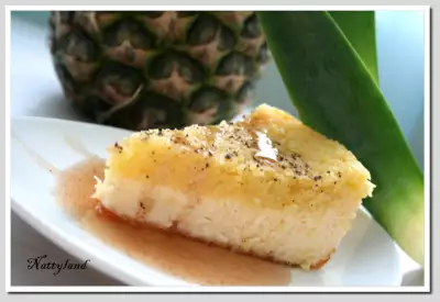 Творожно-кокосовый дуэт с барбарисовым соусом (для мультиварки и для духовки)