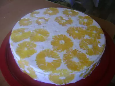 Торт "фруктовая лёгкость"