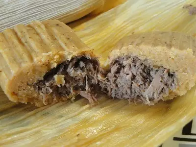 Мексиканские тамалис с говядиной