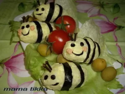 Идеи для детской суши-вечеринки. часть 1 "пчёлки"