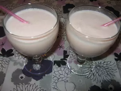 Молочный коктейль"кисельные реки"