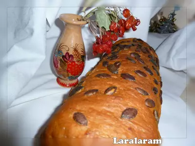 Хлеб "осенний" ("краски и вкус осени") - в двух вариантах