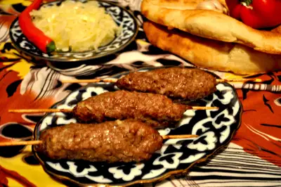 "люля-кебаб" по-домашнему или ужин выходного  дня