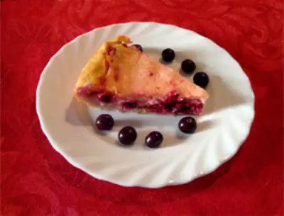 Пирог вишневый "нежность"