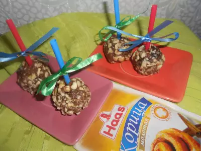 Домашние шоколадные конфеты с кешью