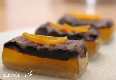Шоколадно-апельсиновые конфеты (из мякоти апельсина)