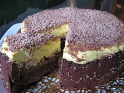 Тортик шоколадно-ореховый.