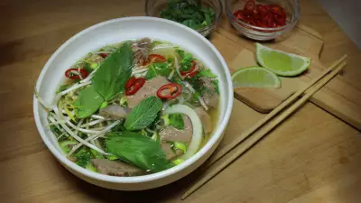 Вьетнамский суп фо-бо (pho bo)