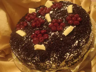 "black forest"или щвардцвальский торт моя версия